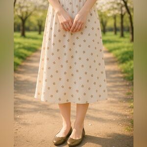 Sam Edelman Augusta Gold Leather Slip On Ballet Flats Women’s 6‎